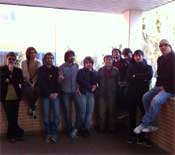 La orquesta poligonera, en plena faena