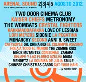 El cartel del Arenal Sound 2012 va tomando forma