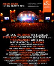 4ª tanda para el Arenal Sound 2013