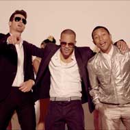 Robin Thicke, TI y Pharrell nº1 en UK con "Blurred lines"