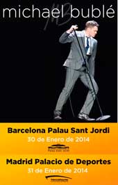 Michael Bublé en Barcelona y Madrid