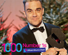 Robbie Williams consigue su undécimo nº1 en UK