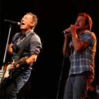 Bruce Springsteen y Eddie Vedder: Highway to hell