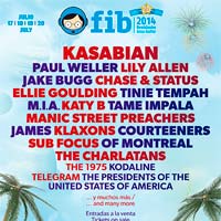 Paul Weller y Lily Allen al FIB 2014