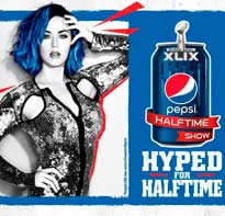 Katy Perry protagonista del descanso de la SuperBowl 2015