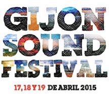 Cartel provisional del Gijón Sound Festival 2015