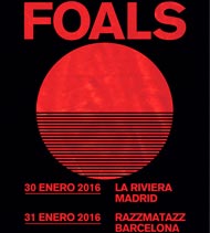 Foals en Madrid y Barcelona en enero de 2016