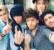 Auryn lidera la lista de ventas en España con 'Ghost town'