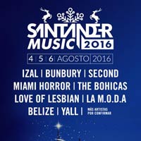 3 nuevos nombres para el Santander Music 2016