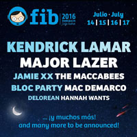Kendrick Lamar y Jamie xx al FIB 2016