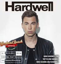 Hardwell al Weekend Beach Festival Torre del Mar