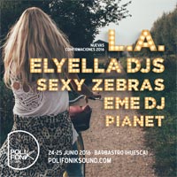 L.A. y Sexy Zebras al PolifoniK Sound 2016