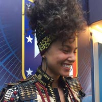 La actuación de Alicia Keys en la final de Champions League