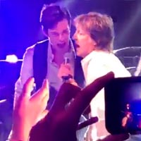 The Killers y Paul McCartney juntos