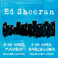 Ed Sheeran presentará "Divide" en Madrid y Barcelona