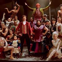 6ª semana nº1 de la bso de "El gran showman" en discos en UK