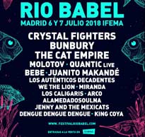 Cartel 2ª edición del Festival Río Babel