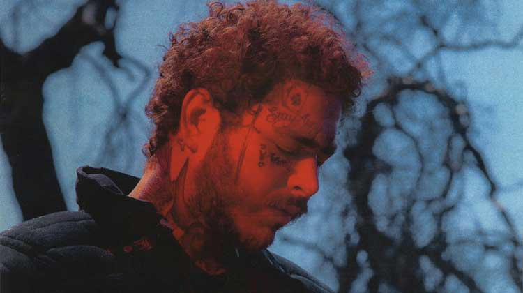 Post Malone repite nº1 en USA con Hollywood's bleeding