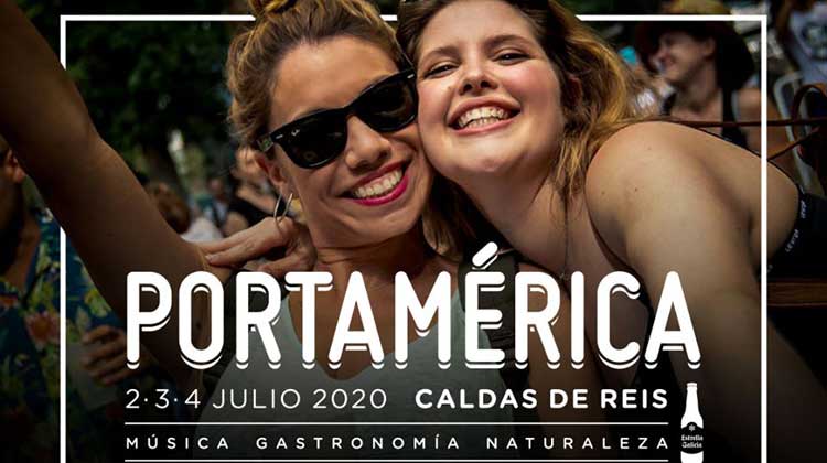 Cartel por días del Festival Portamerica 2020