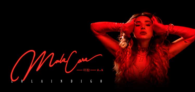 'Mala cara' es lo nuevo de Lola Indigo
