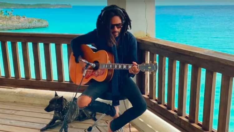 La magia del 'Believe' de Lenny Kravitz en 'Fallon'