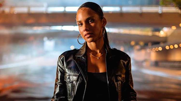 Alicia Keys comprometida en 'Perfect way to die'