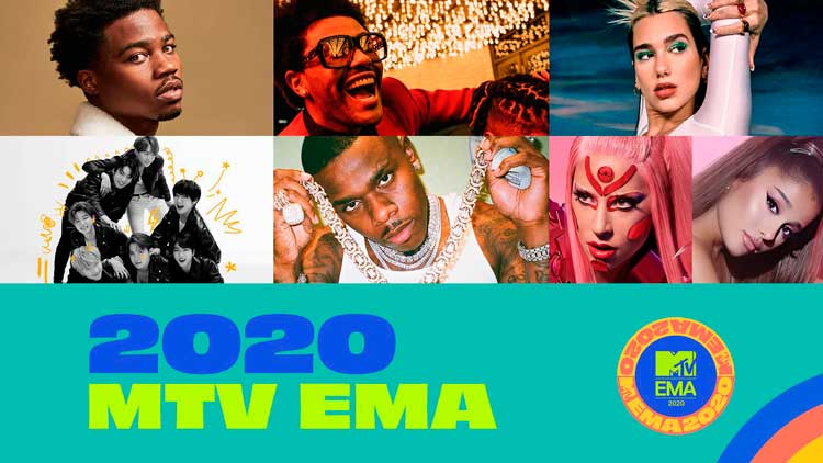 Nominaciones a los MTV EMA 2020