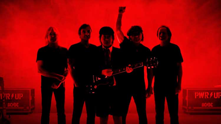 AC/DC nº1 en discos en España con POWER UP