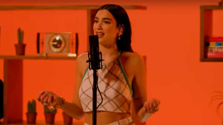 El Tiny Desk (Home) Concert de Dua Lipa