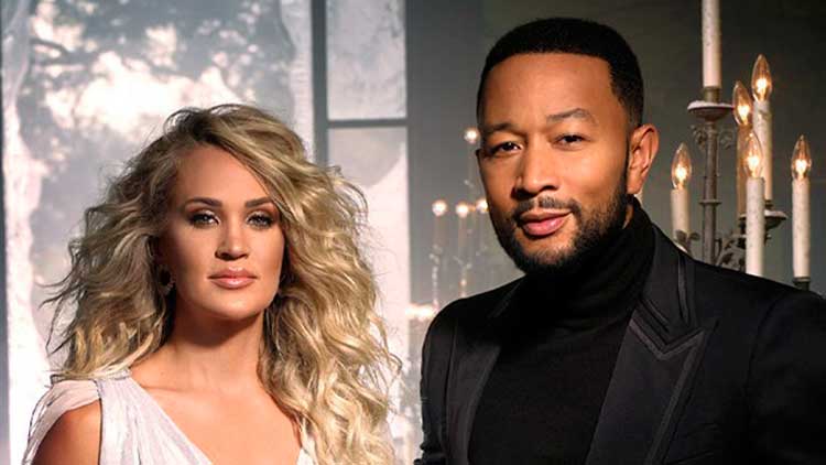 Carrie Underwood y John Legend nº1 en LaHiguera.net con 'Hallelujah'