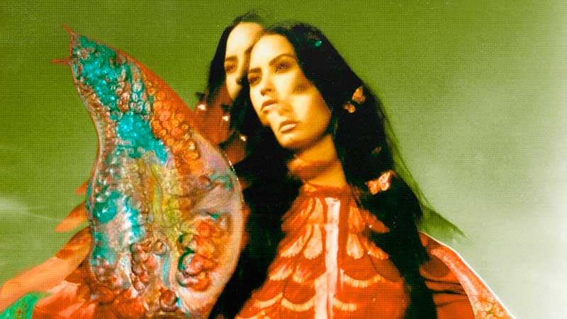 Detalle de la portada del nuevo disco de Demi Lovato