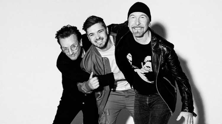 Bono, Martin Garrix y The Edge