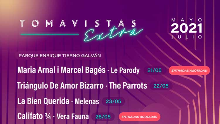 Cartel del Tomavistas Extra 2021