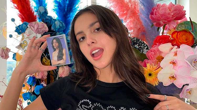 Olivia Rodrigo promocionando 'SOUR'