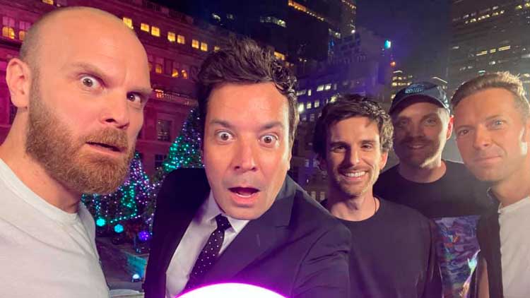 Coldplay en The Tonight Show starring Jimmy Fallon / 2021