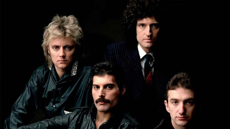 Detalle de la portada del 'Greatest hits' de Queen