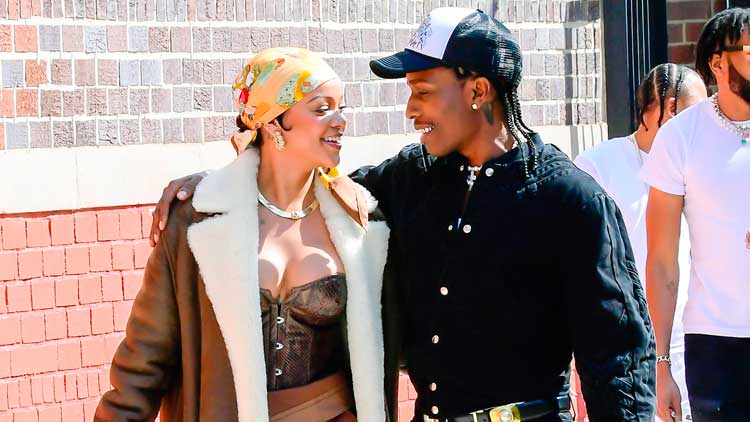 Rihanna con A$AP Rocky