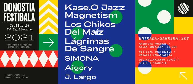 Cartel de la décima edición de Donostia Festibala