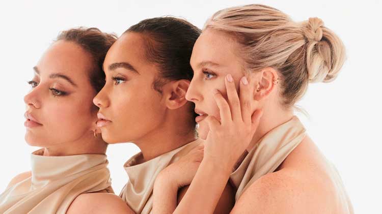 Little Mix en 2021 en formato trío con Jade Thirlwall, Leigh-Anne Pinnock y Perrie Edwards