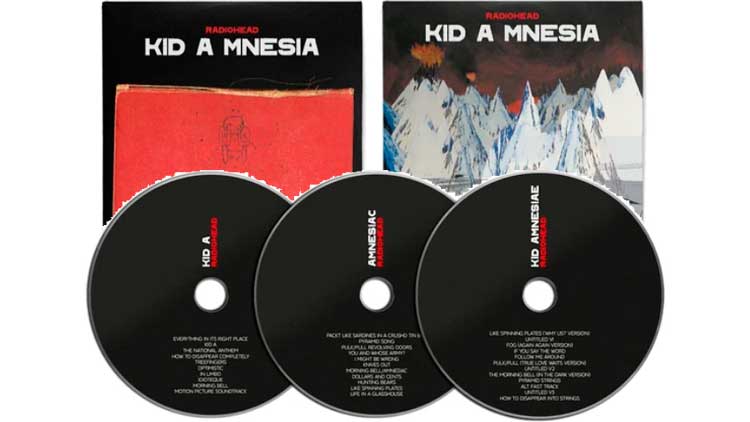 Contenidos de 'Kid A Mnesia' de Radiohead en la versión en 3 CDs