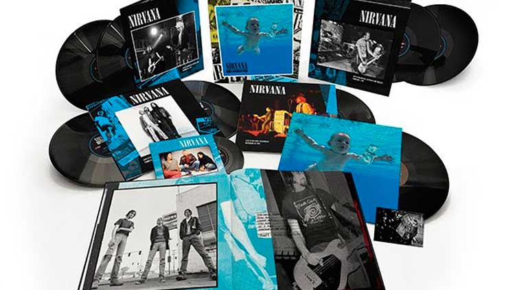 Contenidos edición super deluxe del Nevermind de Nirvana en vinilo