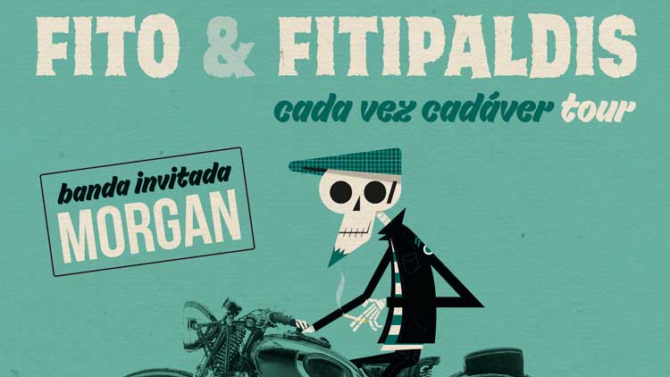 Se anuncia 'Cada vez cadáver Tour' de Fito & Fitipaldis