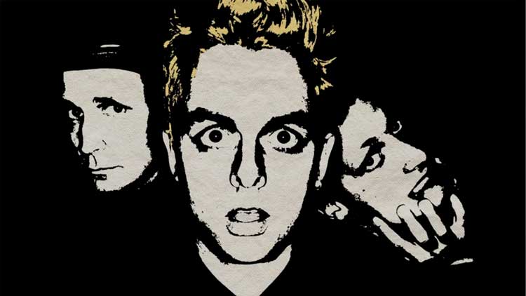 Detalle de la portada de las BBC Sessions de Green Day