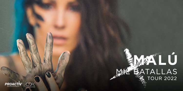 Malú anuncia las primeras fechas de Mil batallas Tour 2022