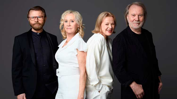 ABBA en foto promocional para 'Voyage' (2021)