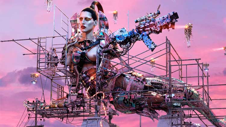 Detalle de la portada de 'Kick iiii' de Arca