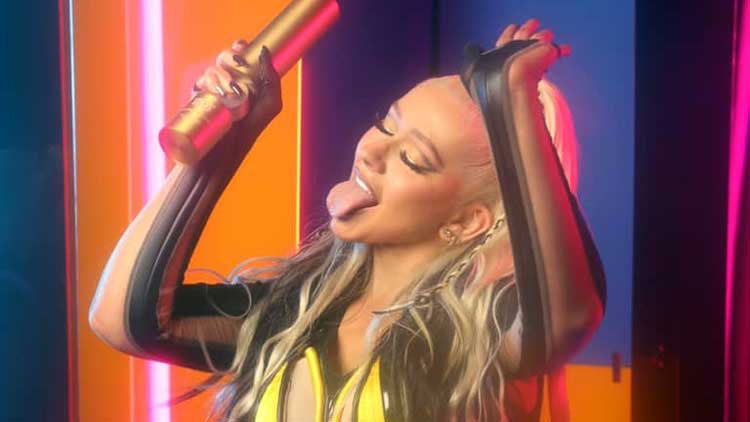 Christina Aguilera en los People's Choice Awards 2021