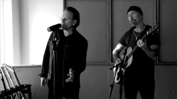 Bono y The Edge comparten una nueva actuación del 'Sunday Bloody Sunday'