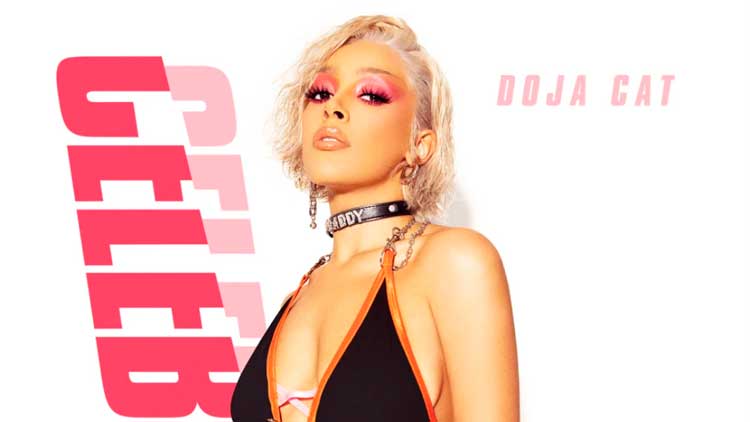Detalle de la portada de la versión de 'Celebrity skin' de Doja Cat