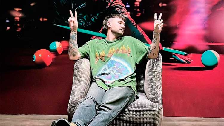 Dani Fernández en la promo de 'Entre las dudas y el azar'